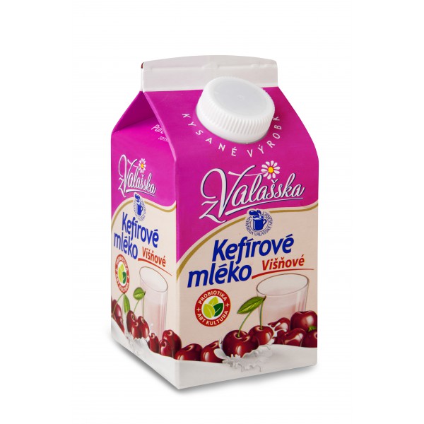 Kefírové mléko z Valašska višňové