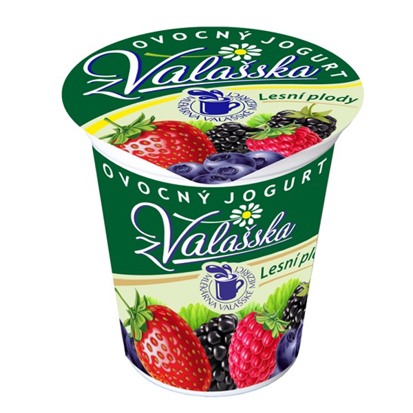 Ovocný jogurt z Valašska lesní plody