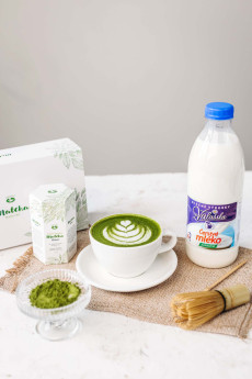 Matcha Latte z Čerstvého mléka z Valašska