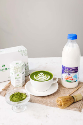 Matcha Latte z Čerstvého mléka z Valašska